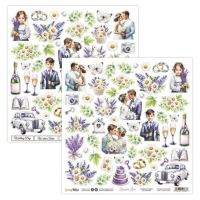 ScrapBoys Lavender Love 6x6 Inch Paper Pad (SB-LALO-09) 